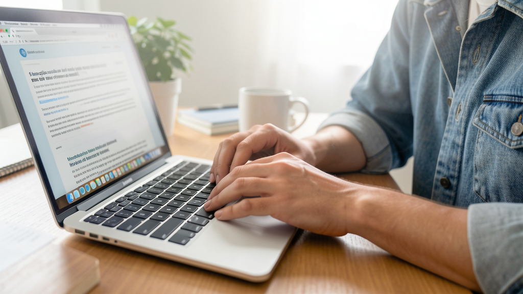 Detalhe fotográfico relacionado a 5 funções ocultas da barra de espaços no macOS que editores de texto amam